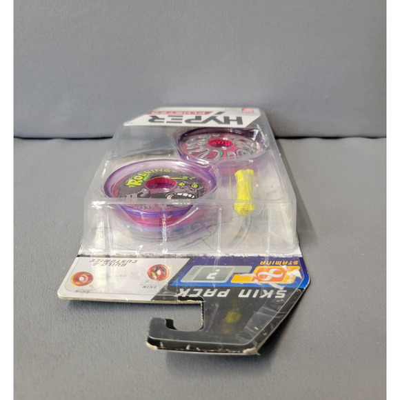 Hyper Cluster Yo-Yo Skin Pack Rolling Stamina Build and Customize Ban Dai Purple - Picture 5 of 12